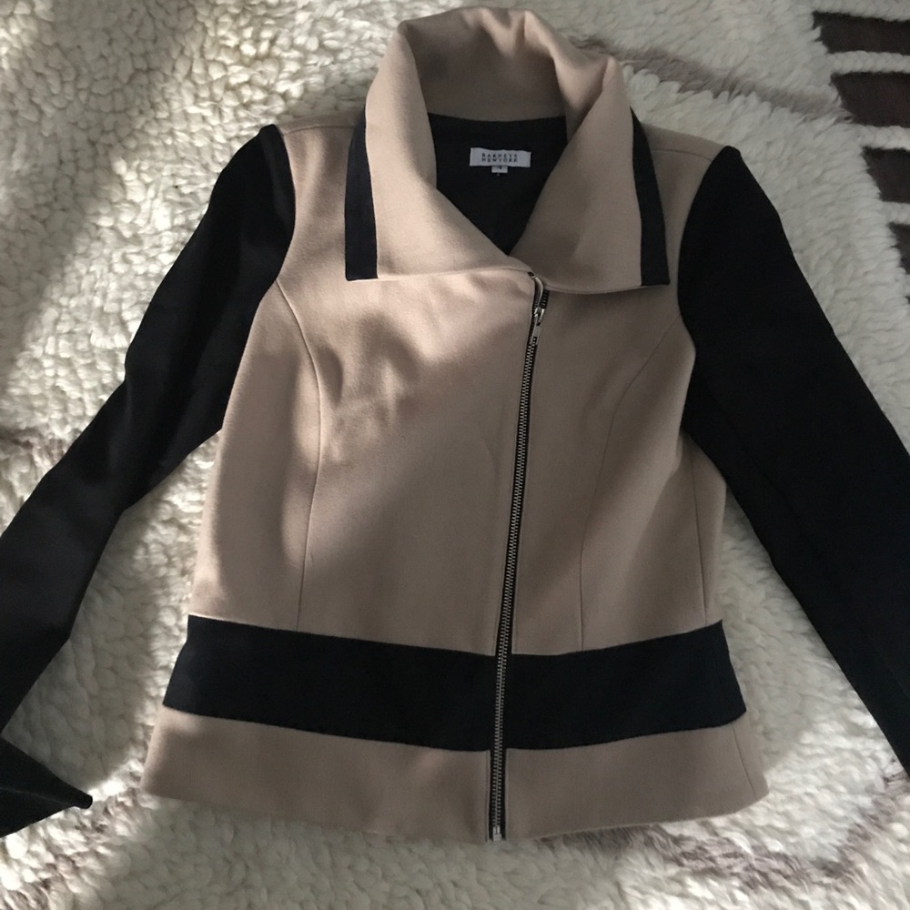 Barney’s New York wool fitted jacket